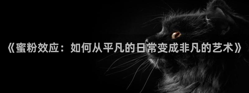 6080新视觉影：《蜜粉效应：如何从平凡的日常变成非凡的艺术》